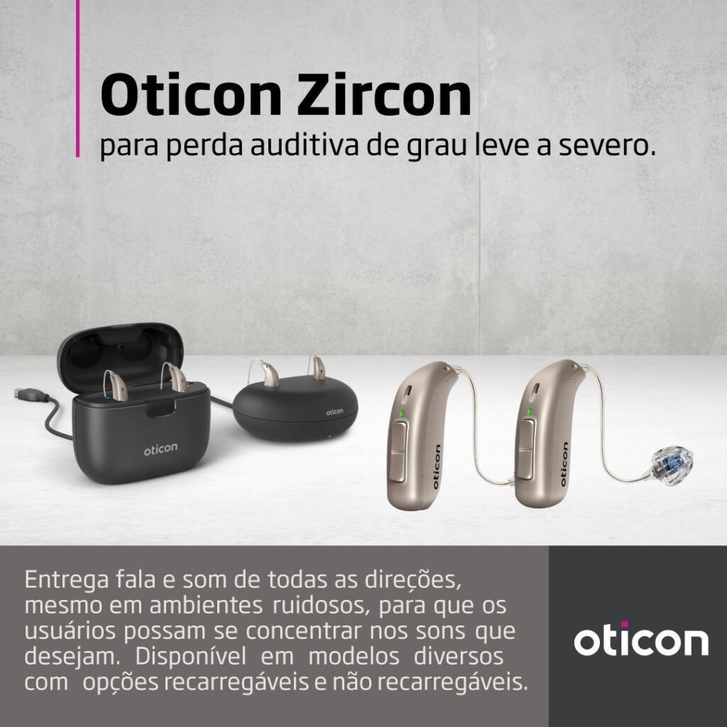 aparelho auditivo Oticon Zircon