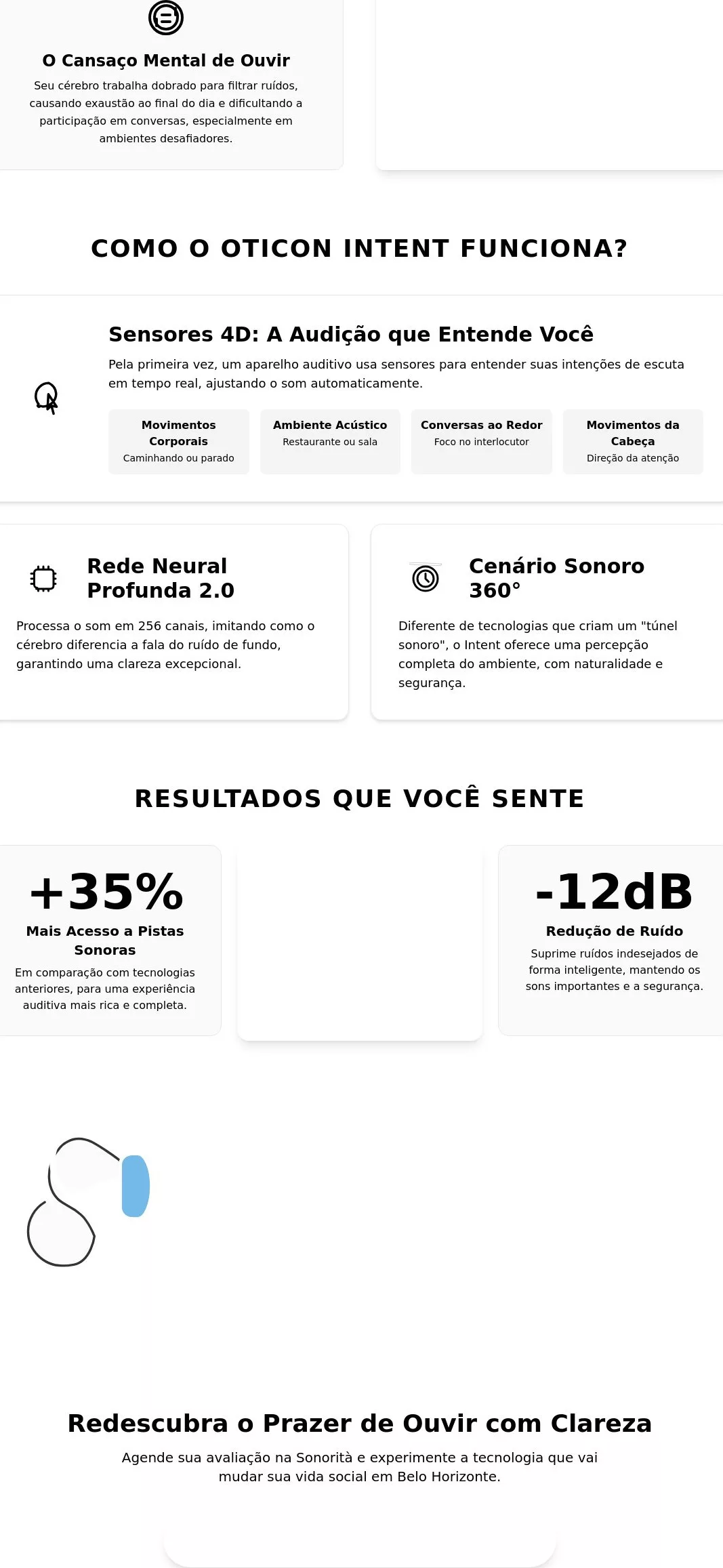 Aparelho Auditivo Discreto Oticon Intent em Belo Horizonte: O Guia Completo 2026