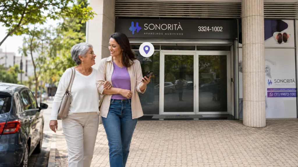 Como chegar à SONORITÀ Aparelhos Auditivos?